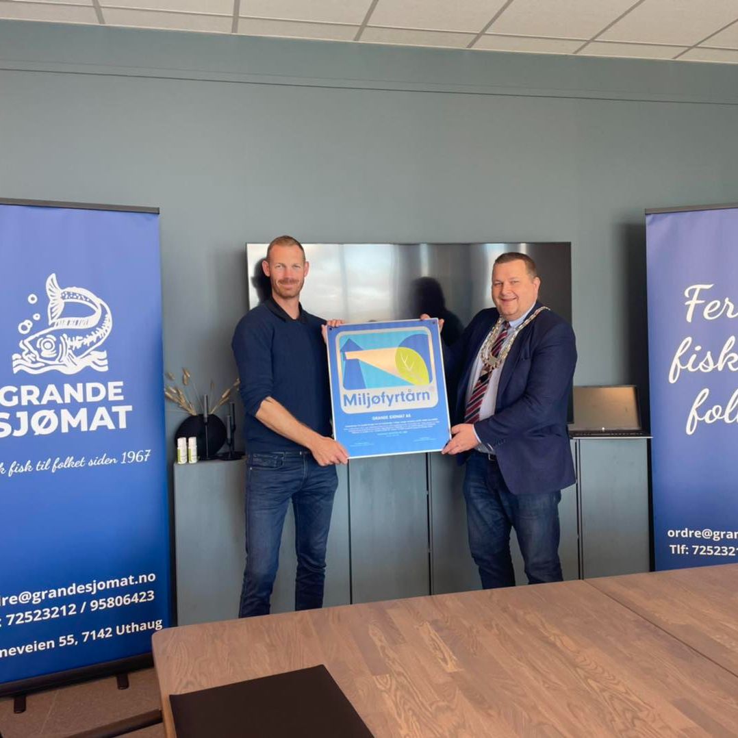 Mottakelse av Miljøfyrtårnsertifisering